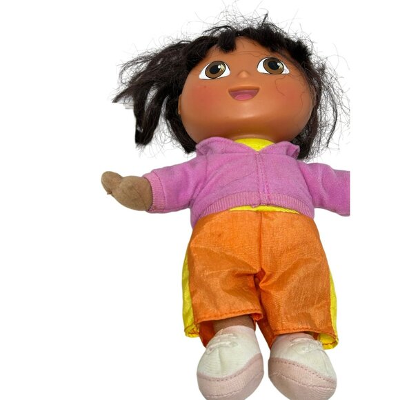 VTG Dora the Explorer Talking Plush Doll – 9.5" Stuffed Toy Vinyl Face / Plastic - Picture 8 of 8